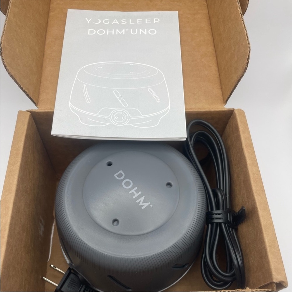 Yogasleep Dohm Uno White Noise Machine Portable Fan New - Picture 3 of 4